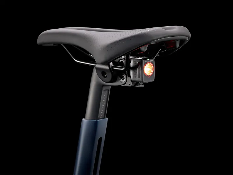 Trek Domane SL 6 eTap Gen 3 Carbon Road Bike 2022 in Aquatic and Trek Black-10